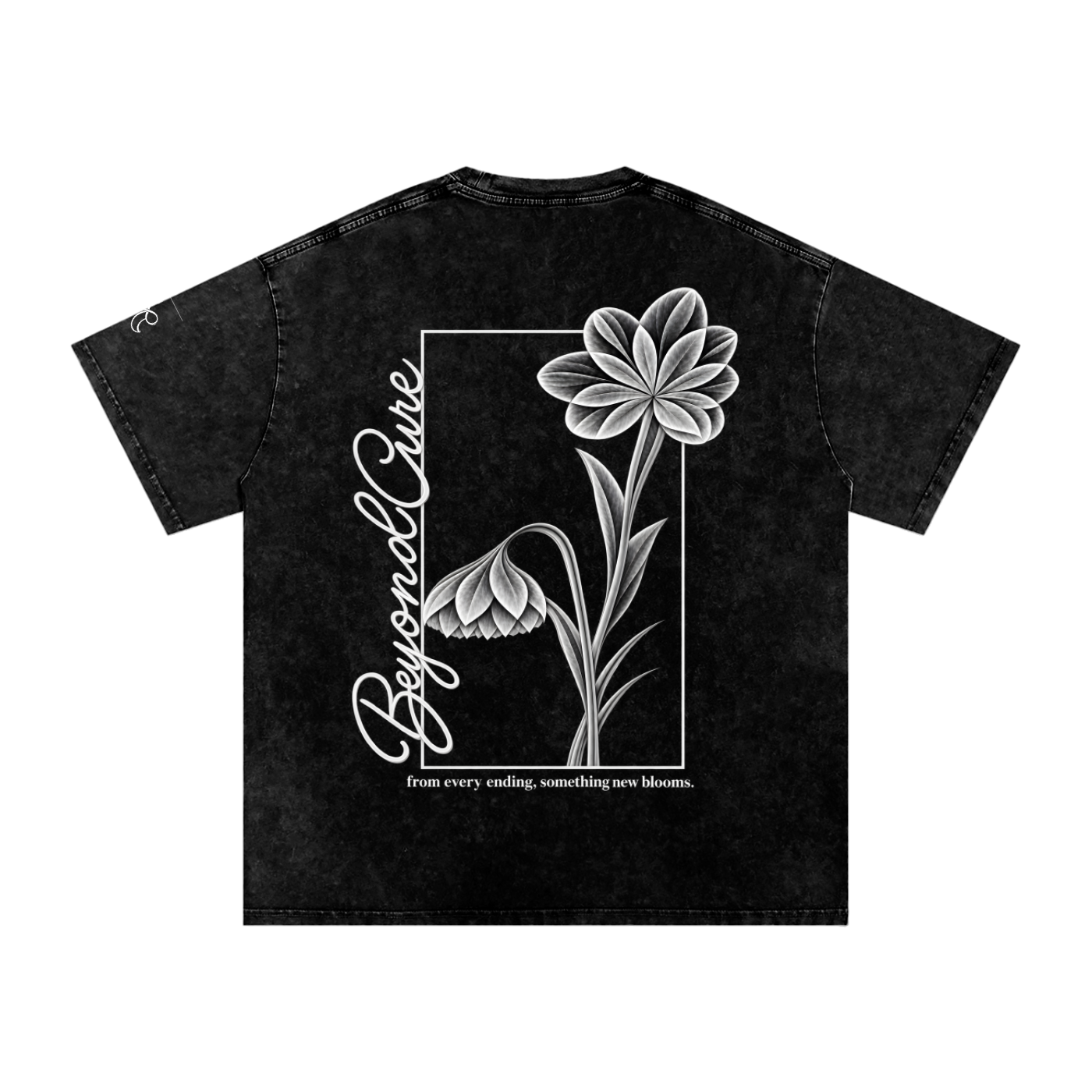 "From Every Ending, Something New Blooms" Oversized Tee