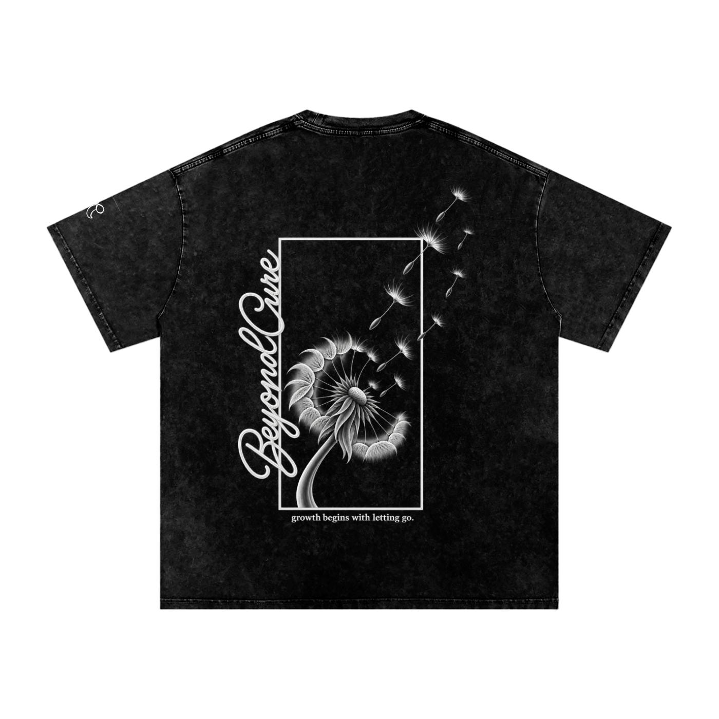 "Growth Begins With Letting Go" Oversized Tee